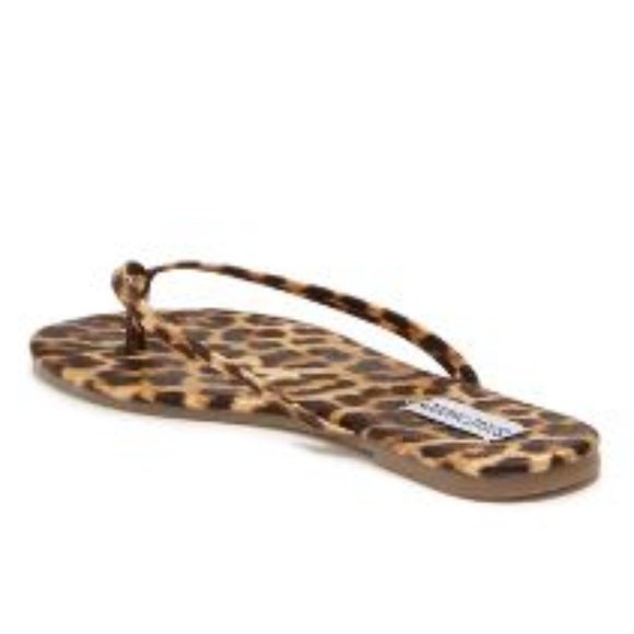 🆕️ Tay Flip Flop STEVE MADDEN Leopard 6 - Picture 2 of 7